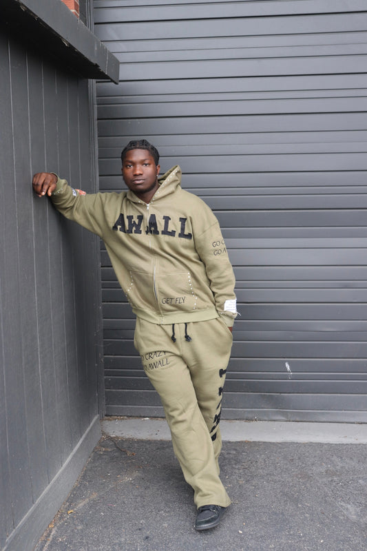 GO AWALL Sweatsuit (green)